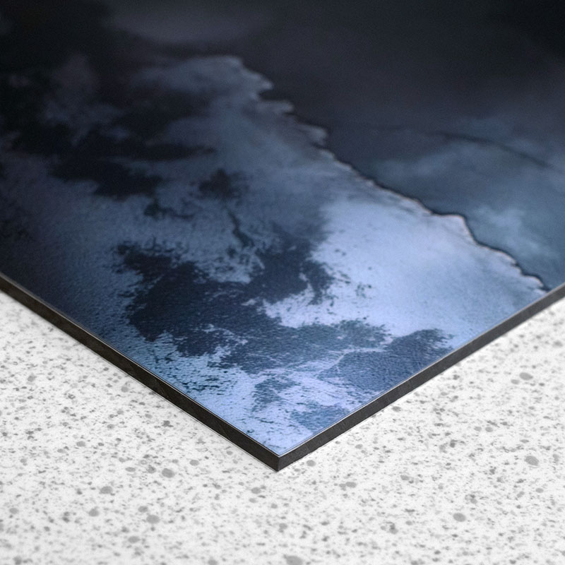 Akrylmontering med Artluxe Glossy