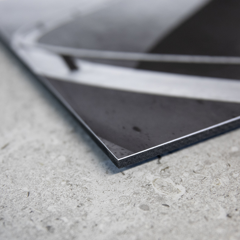 Bildmontering på Forex PVC-skiva