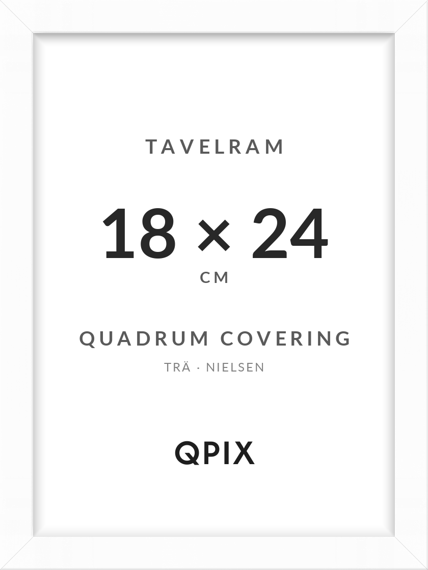 Quadrum Vit täckande 18×24