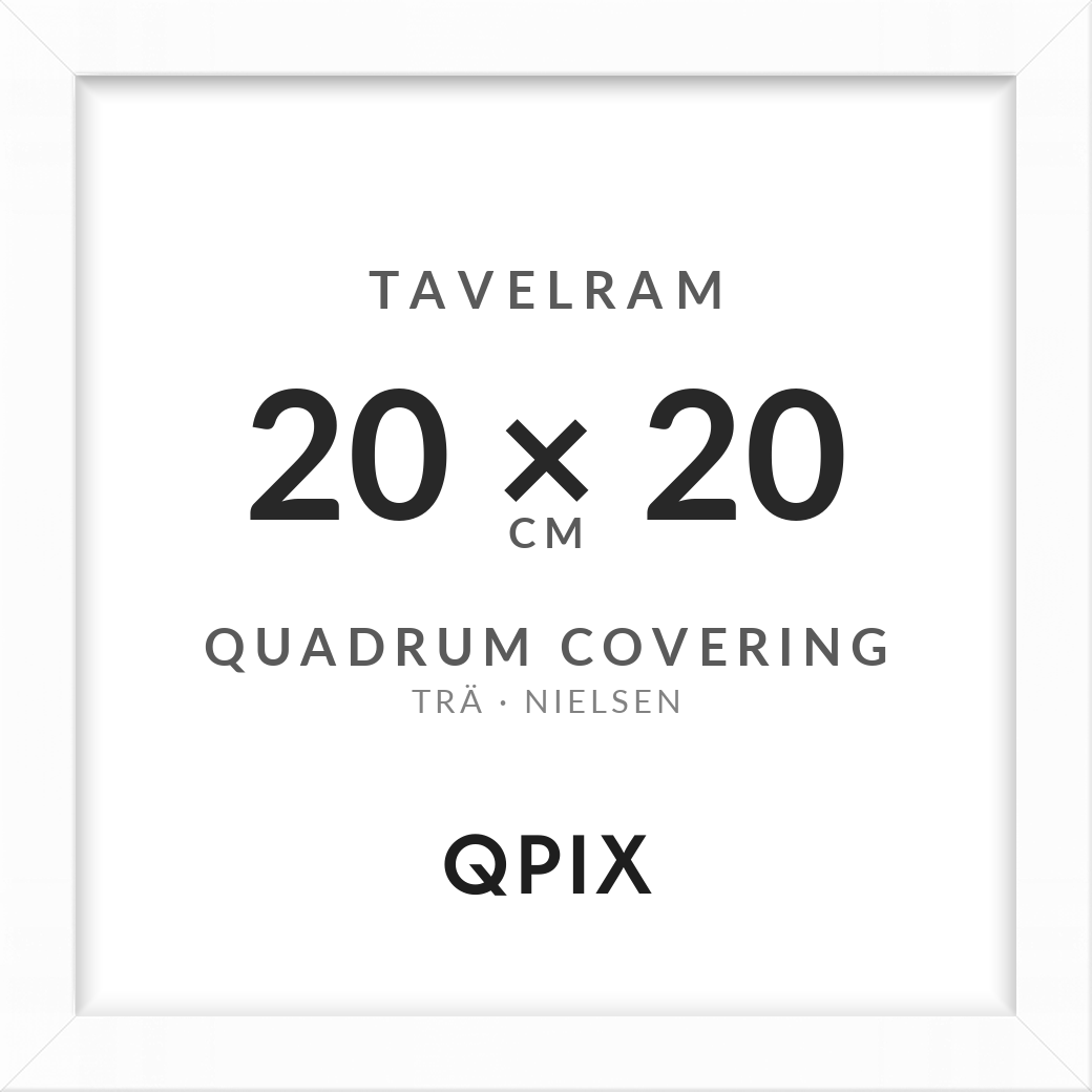 Quadrum Vit täckande 20×20