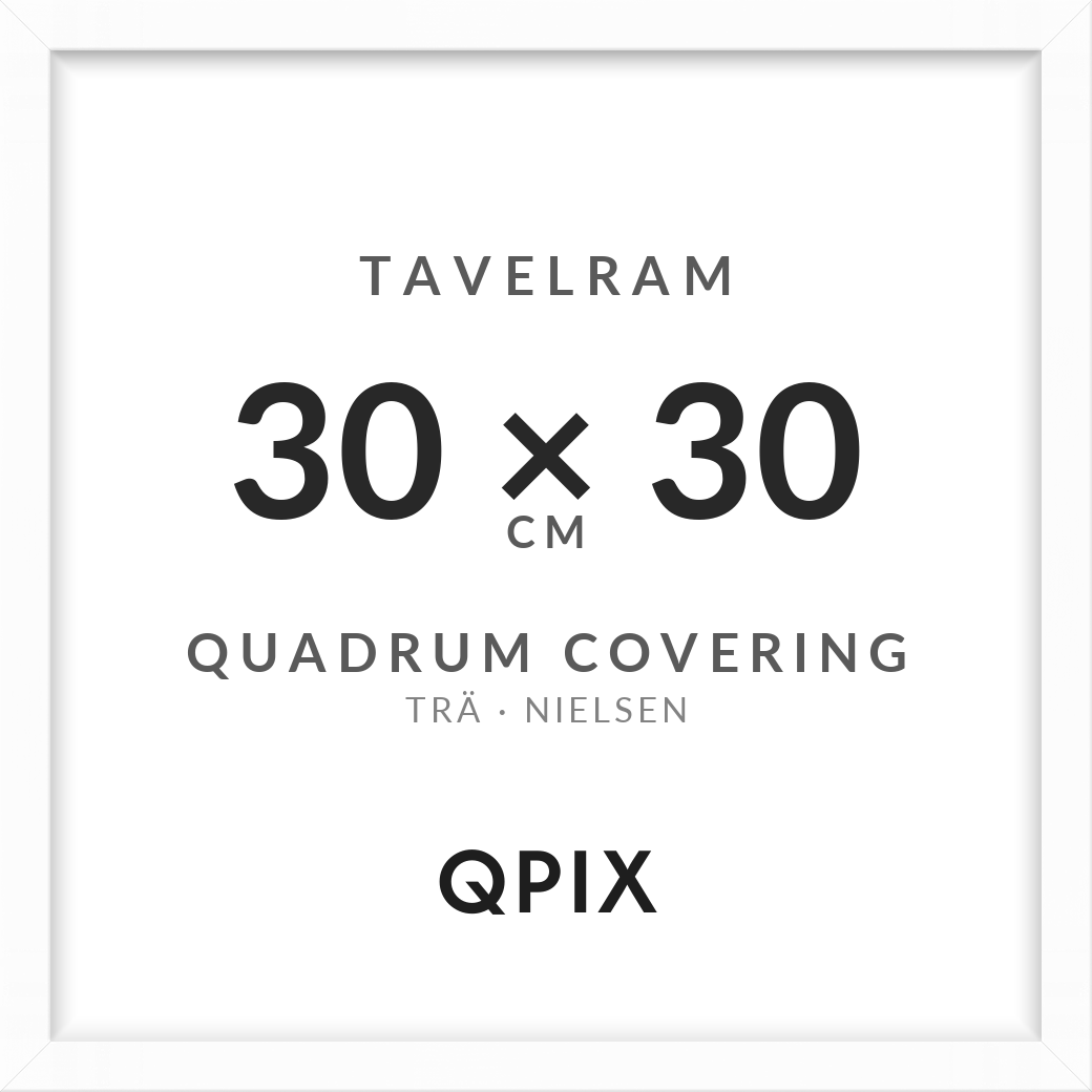 Quadrum Vit täckande 30×30