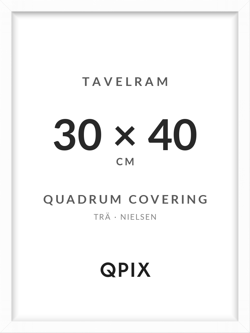 Quadrum Vit täckande 30×40