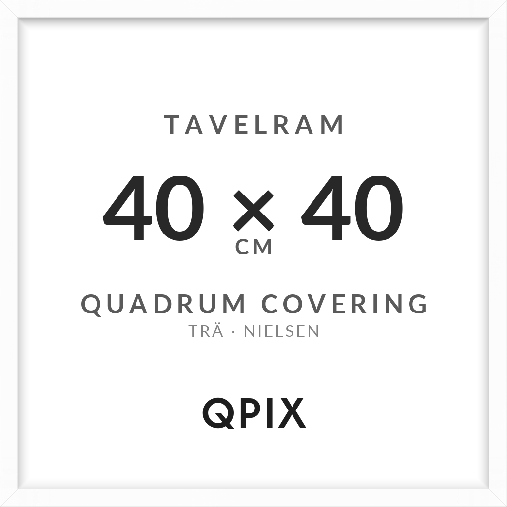 Quadrum Vit täckande 40×40