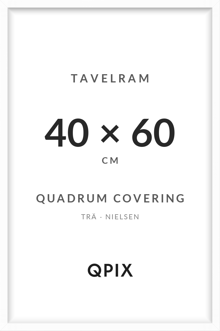Quadrum Vit täckande 40×60