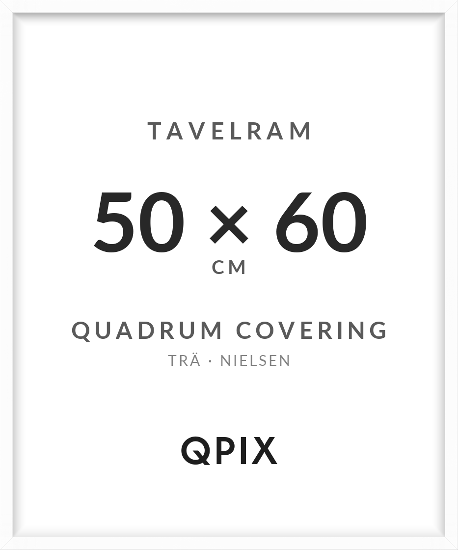 Quadrum Vit täckande 50×60