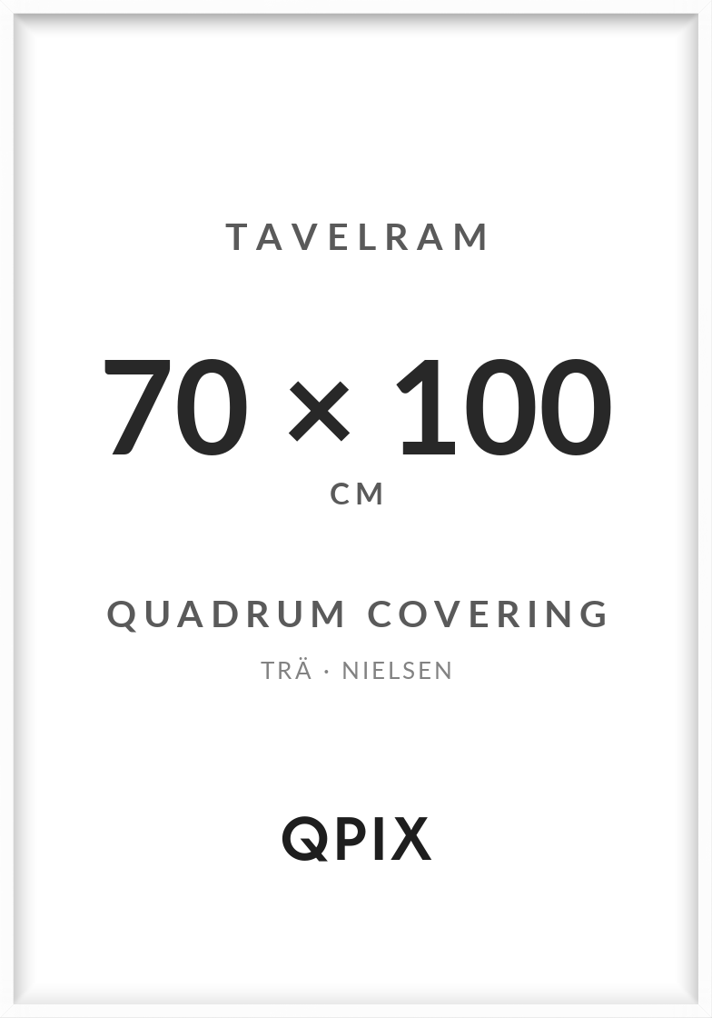 Quadrum Vit täckande 70×100